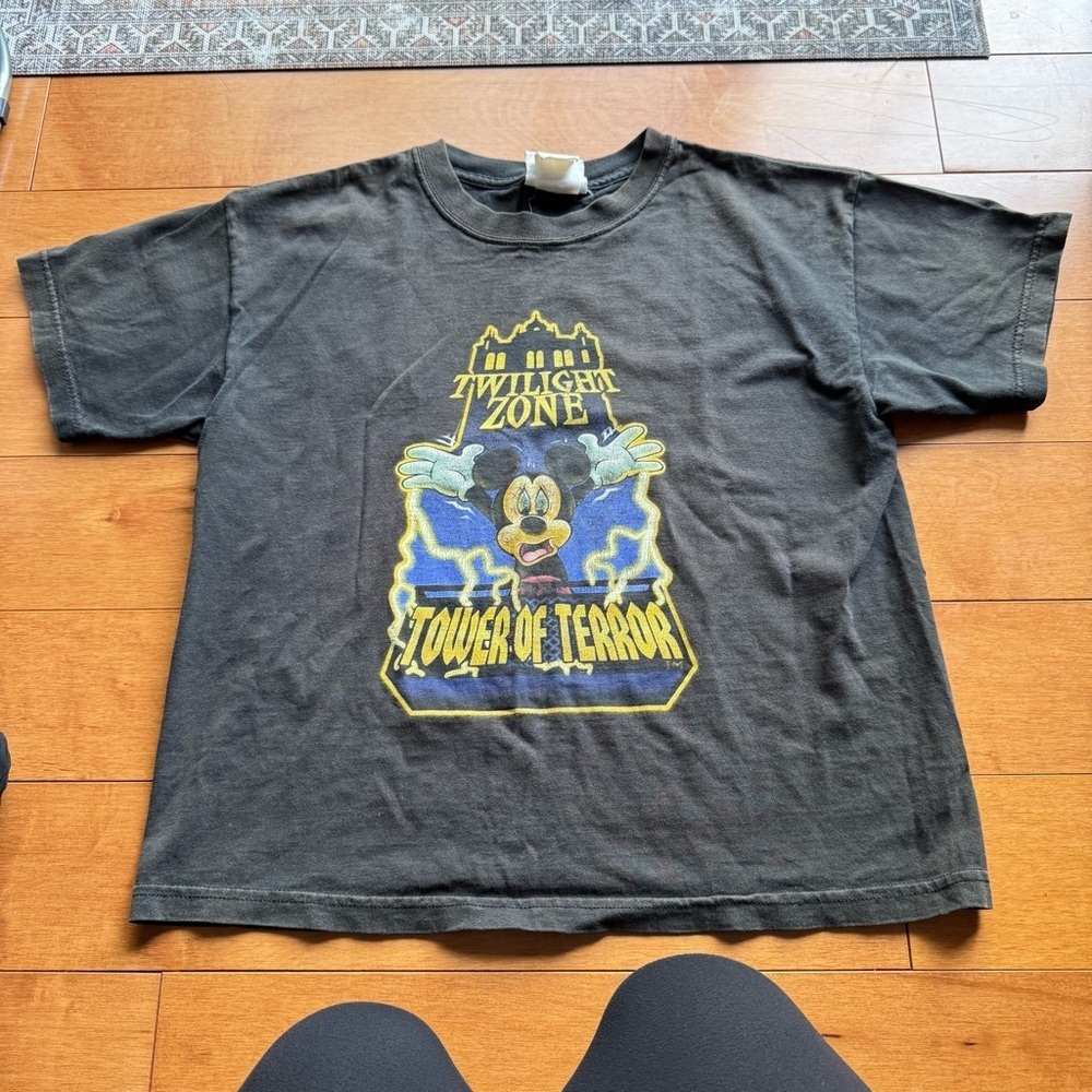 Disney Twilight Zone Tower of Terror Mickey T-Shirt - Black